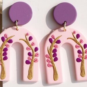 Floral Arch Earrings